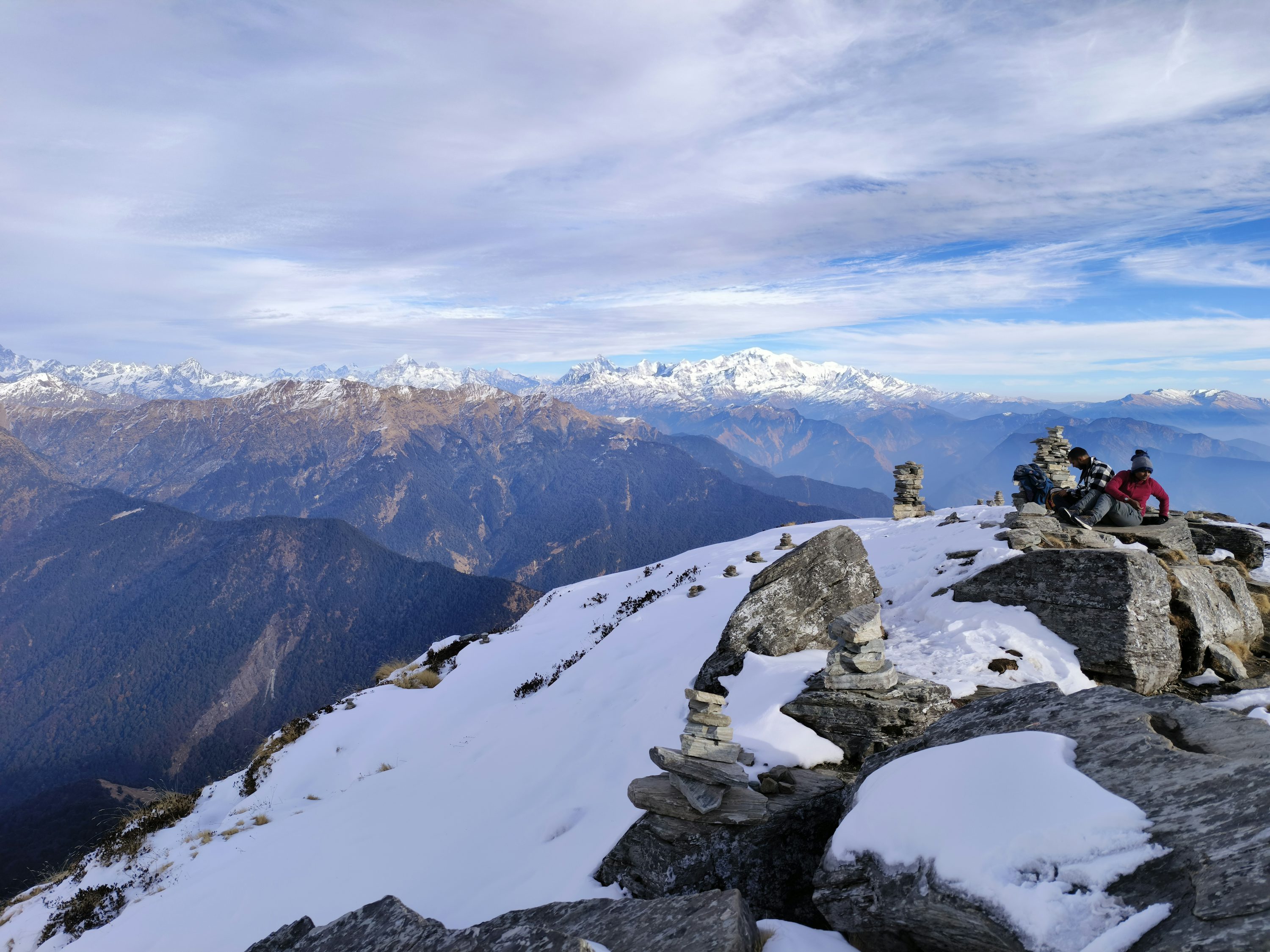 Scenic view of Chopta